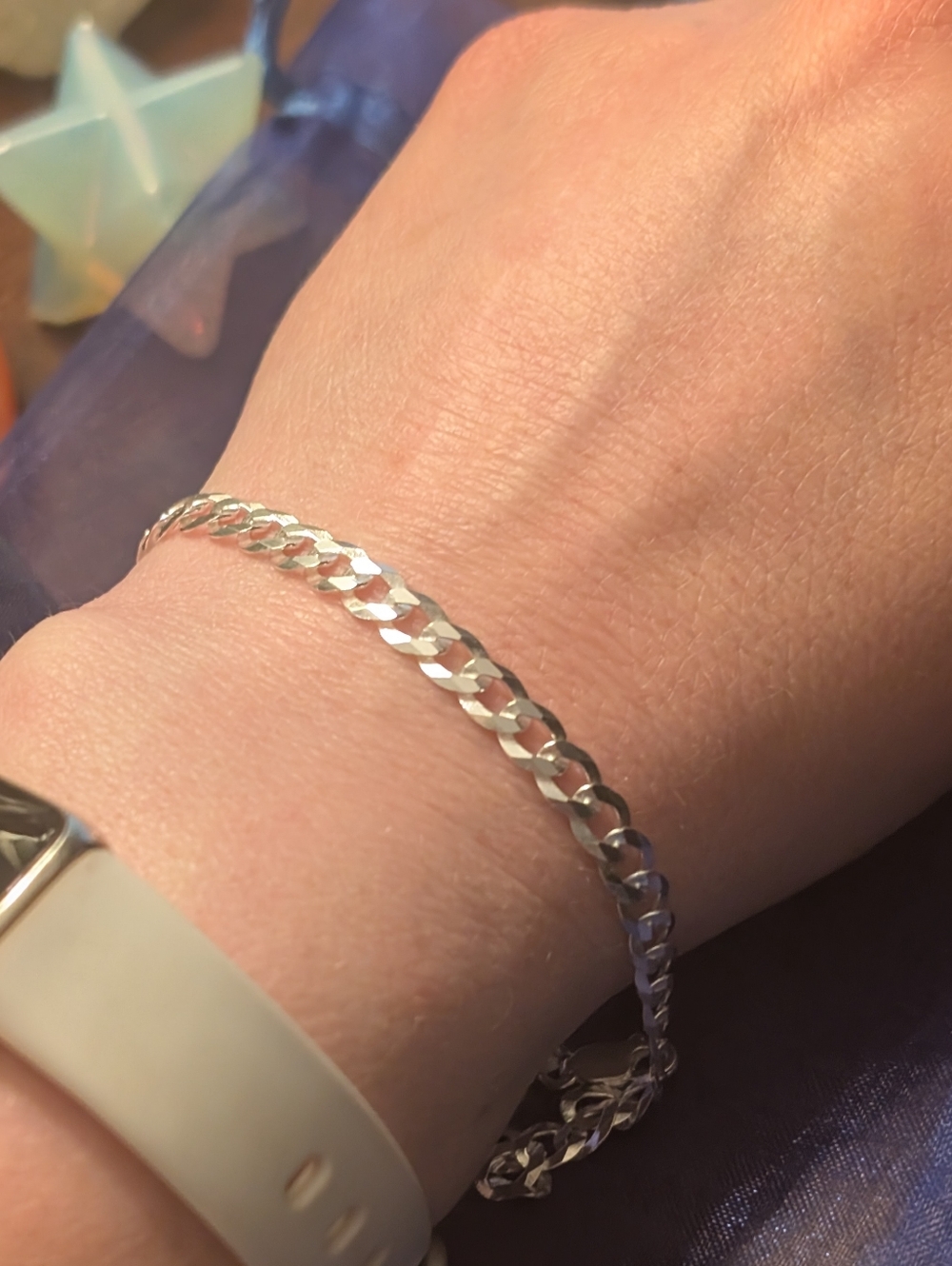 Sterling Silver Cuban Link Bracelet